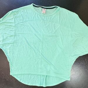 Victoria Secret VSX Sport teal jersey top. Size s/p